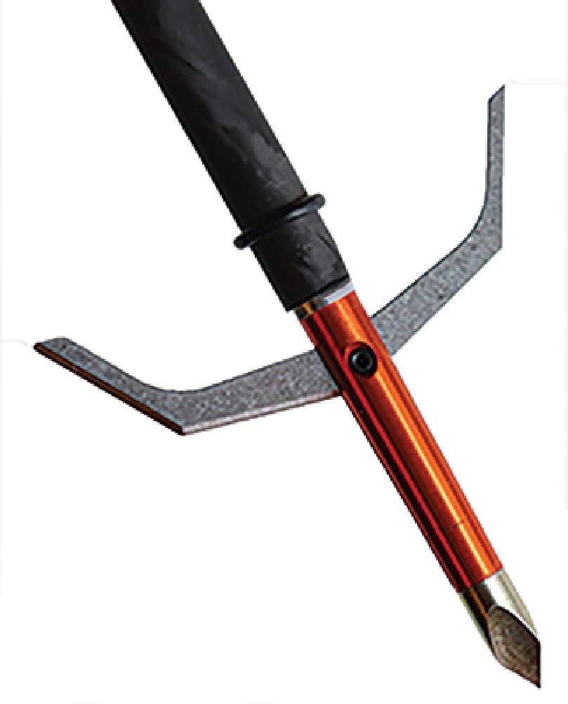 Vortex broadheads orange 100 gr 2.5in cut with replaceable blades for field use
