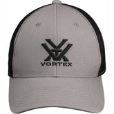 Vortex Core Logo Cap stone, front view, bold branding and all-day comfort for outdoor days.