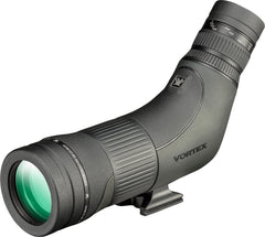 Vortex Crossfire HD spotting scope angled eyecups for comfortable viewing