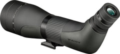 Vortex Crossfire HD eyepiece detail showing adjustable eye relief for comfortable viewing with or without glasses