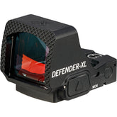 Vortex Defender-XL micro red dot sight, wide window enables fast target acquisition.