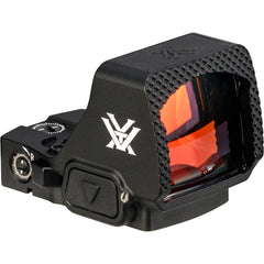 Vortex Defender-XL top-loaded CR2032 battery for convenient field changes.