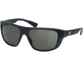 Vortex Jackal sunglasses with black frame and smoke lens, glare reduction for bright days