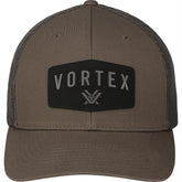 Vortex Optics Red Alert Snap Back Cap Chocolate front view