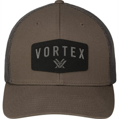 Vortex Optics Red Alert Snap Back Cap Chocolate front view