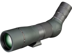 Vortex Razor HD spotting scope sunshade deployed to reduce glare during daylight