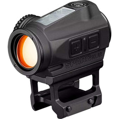 Vortex SPARC Solar 22mm sight window illustration highlighting clear aiming