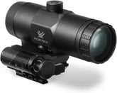 Vortex VMX-3T magnifier 3x enhances target acquisition at range.