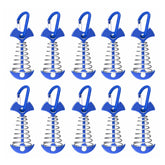 VPTMRP fishbone deck anchor peg blue secures deck joints for stable camping.