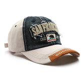 VPTMRP San Francisco Hat front view in beige with distressed texture for casual wear