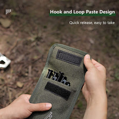 VPTMRP fabric detail highlighting durable stitching for outdoor use