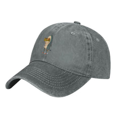 VunKo Frog Shark Gray cap side profile showing adjustable metal buckle for custom fit
