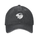 VunKo vintage denim hat front view for casual daily wear.