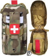 VVIITOP tourniquet holder in camouflage cover keeps essential gear accessible during hikes