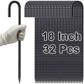 VVOKGO rebar stakes 18-inch J-hook bundle for secure outdoor setups