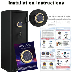WAH YUE HING gun safe lock override keys enable fast manual entry when needed.