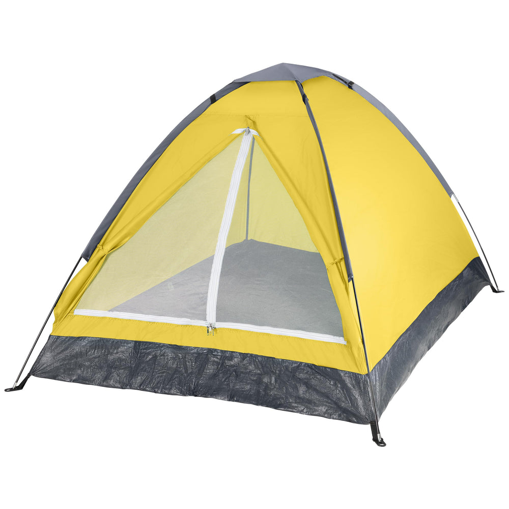 Wakeman 2-person tent with rain fly, lightweight shelter for beach or hike
