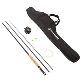 Wakeman 97-inch fly rod assembled for long-distance casting.