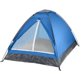 Wakeman Outdoors 2-person tent front view, compact shelter for outdoor trips.