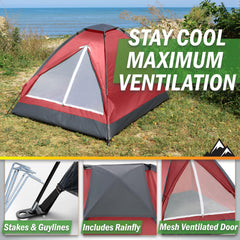 Wakeman Outdoors mesh ventilation door provides airflow while keeping bugs out