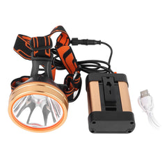 Walfront headlamp battery level display helps plan usage