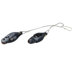Walker Downriggers LR-400 with double pad release for secure line stacking and hookups.
