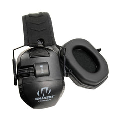 Walker's Ultimate Power Muff folded compact for portable carry and storage.
