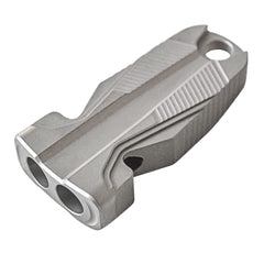 WANERSEN titanium emergency whistle on a necklace for fast signaling outdoors.