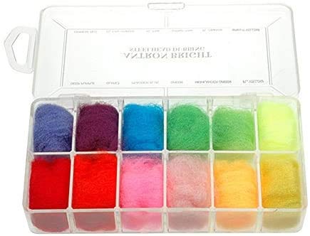 Wapsi dubbing dispenser with Antron Bright Steelhead #3 for streamers and salmon flies