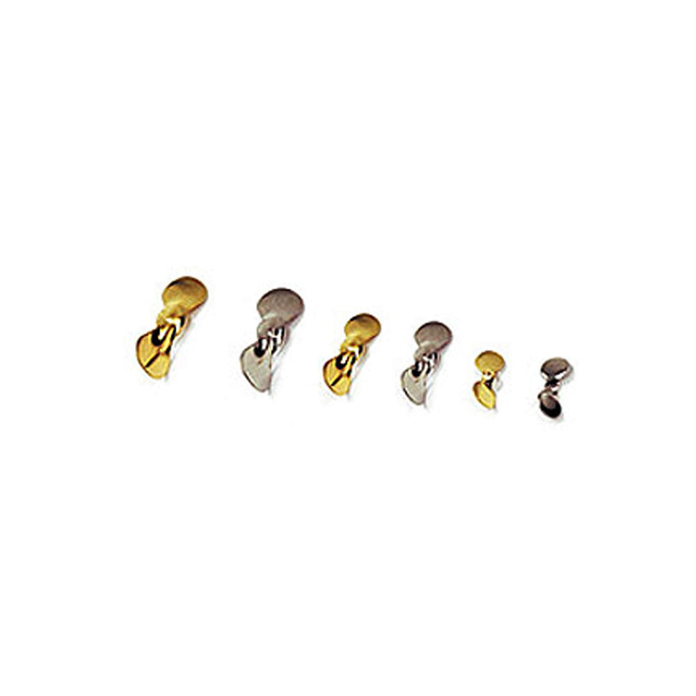 Wapsi Fly Propellers Medium Nickel on a Wooly Bugger boosts visibility in dirty water