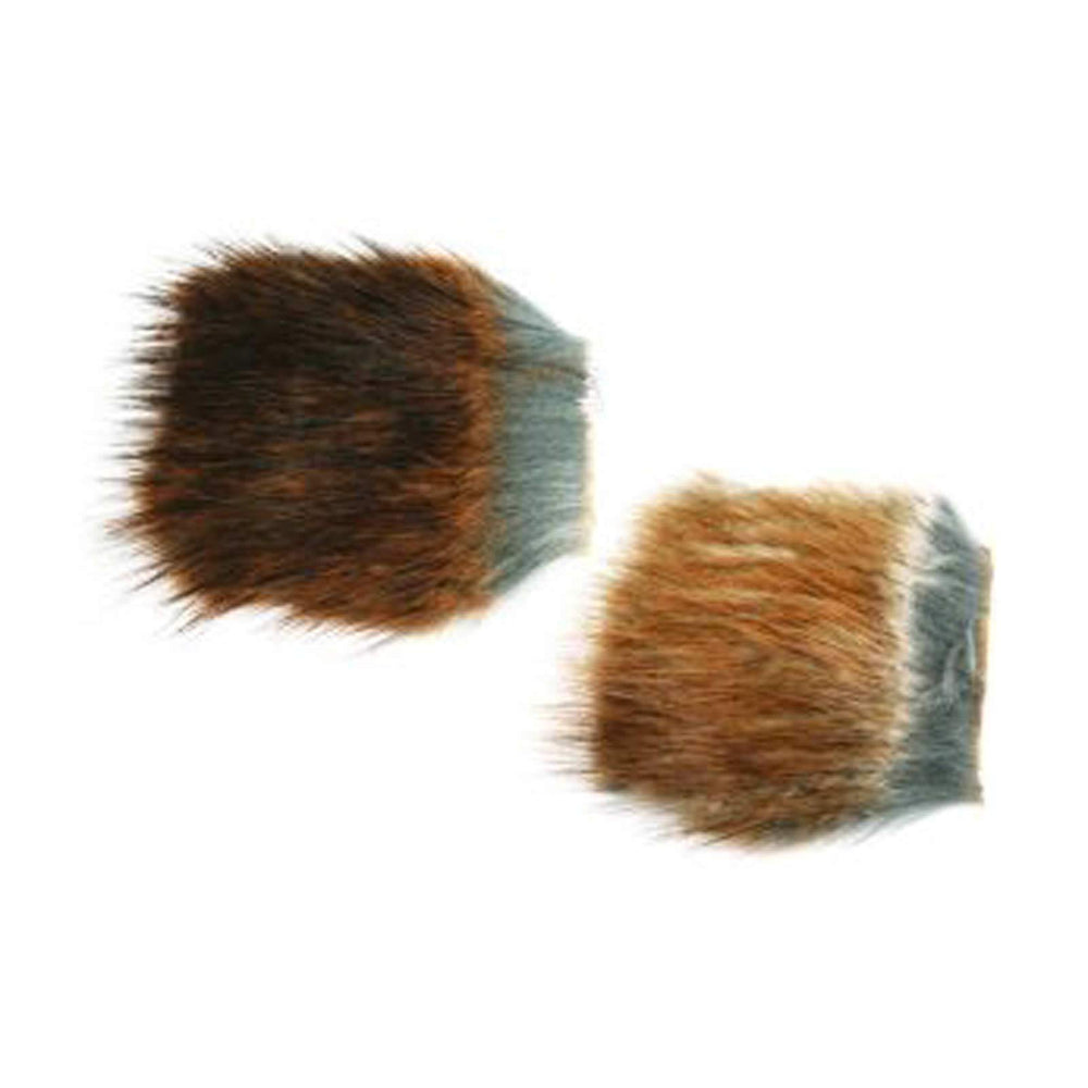 Wapsi Muskrat Fur Small dubbing for dry flies with natural water resistance.