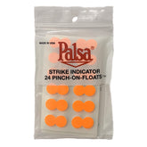 Wapsi Palsa strike indicator Orange Flame on a leader for easy buoyancy adjustments.