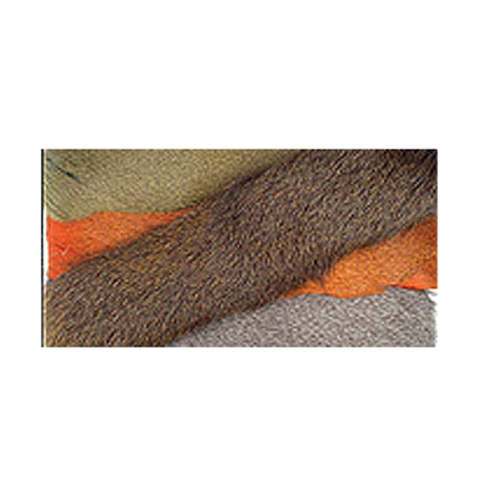 Wapsi Premo Deer Hair Strips Black deliver soft, uniform hair ideal for precise fly tying.