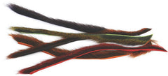 Wapsi Squirrel Zonkers Pine Olive for lifelike color in trout flies