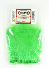 Wapsi Strung Marabou FL Green bundle for versatile fly tying and lifelike movement.