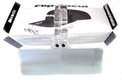 Wapsi Flip-Focal 2.25 magnifier in use with 2.5x magnification for tying fine tippets