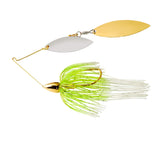 War Eagle 3/8 Dwlr GF-White Chart front view with intense blade flash