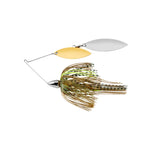 War Eagle Nickel Frame Double Willow spinnerbait with Sexy Mouse skirt, high flash for bass fishing