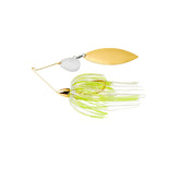 War Eagle WE38GT16 tandem willow blades spinnerbait for high flash and vibration in stained water.