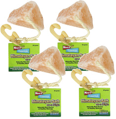 Ware Manufacturing Himalayan Salt on a Rope for small pets, a textured chew toy for interactive play.