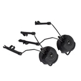 WarmHeartting ARC rail adapter assembly secures headset mounting for a tactical helmet.