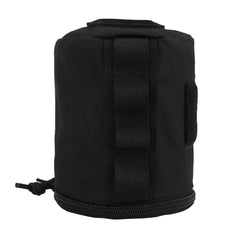 WarmHeartting gas tank case shown with hook-and-loop patches for easy customization and access.