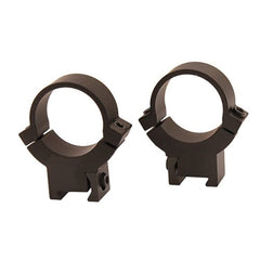WARNE 722M rimfire scope rings in high matte finish provide secure, durable mounting