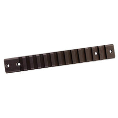 WARNE 7674-20MOA rail installed on Remington LA Mountain Tech rifle for secure mounting.