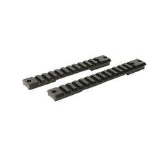Warne tactical rail for Remington 700 short action offering stable mounting and quick target reacquisition.