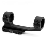 Warne Scope Mount 1-Inch 1-Piece 20 MOA side view shows solid alignment potential.