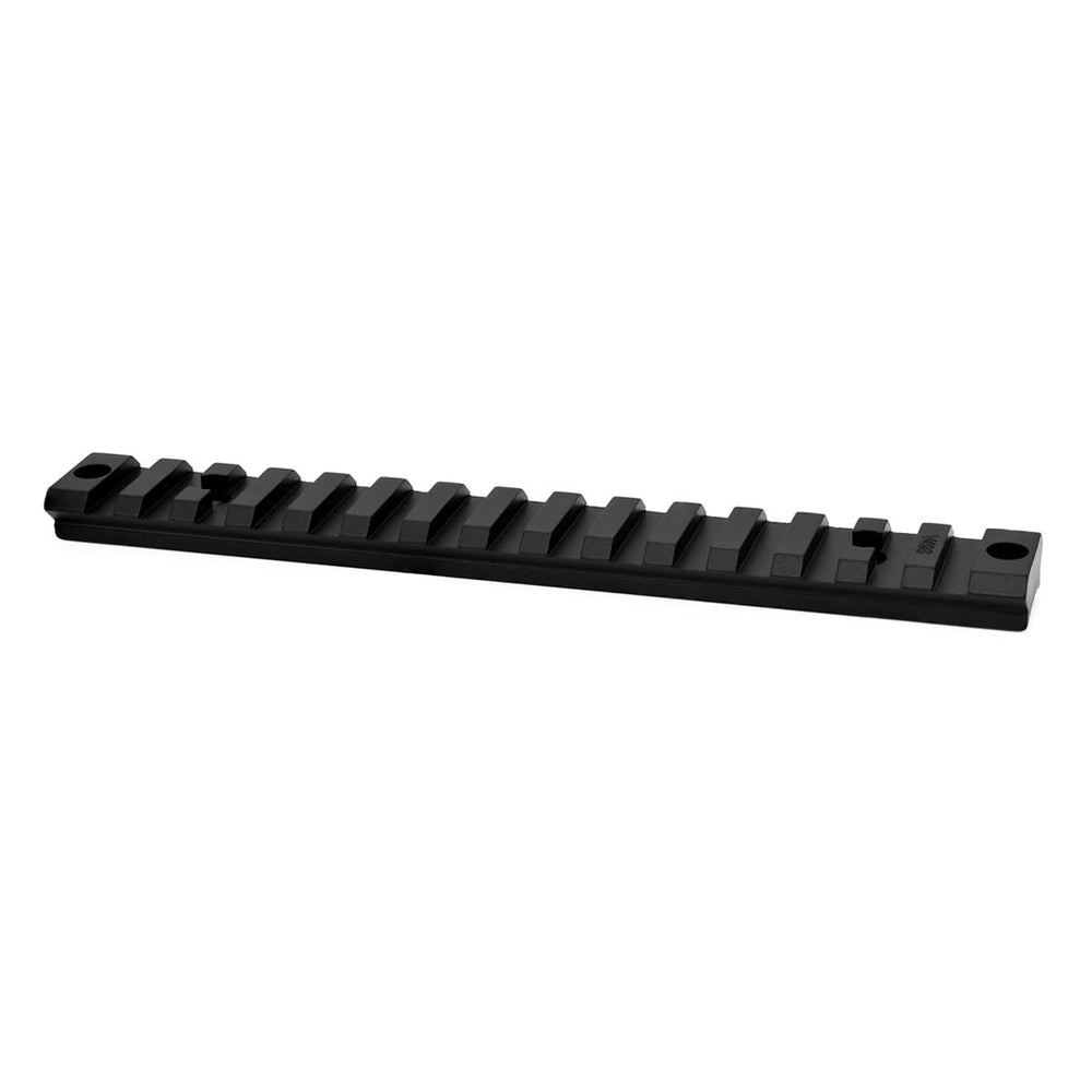 WARNE Vapor Picatinny base mounted on Savage AXIS for secure scope alignment