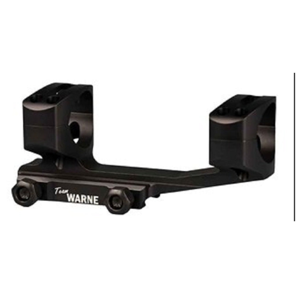 Warne XSKEL1TW extended MSR mount demonstrates lightweight skeletonized design for improved eye relief.
