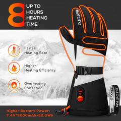 WASOTO heated gloves feature a battery insulation bag for stronger temperature retention.