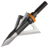 Wasp Drone 125gr broadhead ferrule close-up showing solid steel strength for flight.